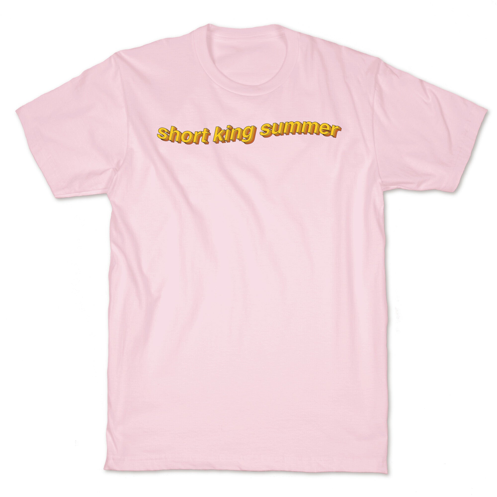 Short King Summer Subtitle T-Shirt